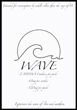 WAVE - MDMA Cookies - 2 Pack - 60mg