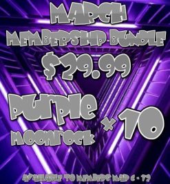 MARCH MEMBERSHIP BUNDLE (6th - 12th)
