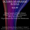 OCTOBER MEMBERSHIP BUNDLE (October 3rd - 9th)