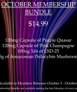 OCTOBER MEMBERSHIP BUNDLE (October 3rd - 9th)
