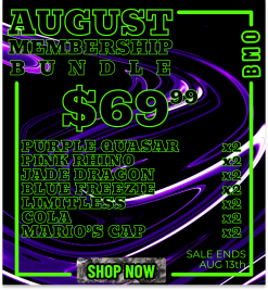 August MEMBERSHIP BUNDLE (7th - 13th)