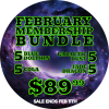FEBRUARY MEMBERSHIP BUNDLE (5th - 11th)