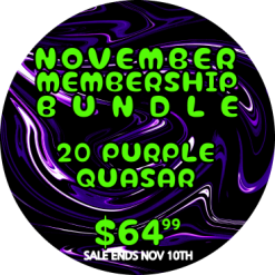 NOVEMBER MEMBERSHIP BUNDLE (4th - 10th)