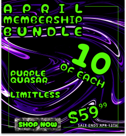 APRIL MEMBERSHIP BUNDLE (7th - 13th)